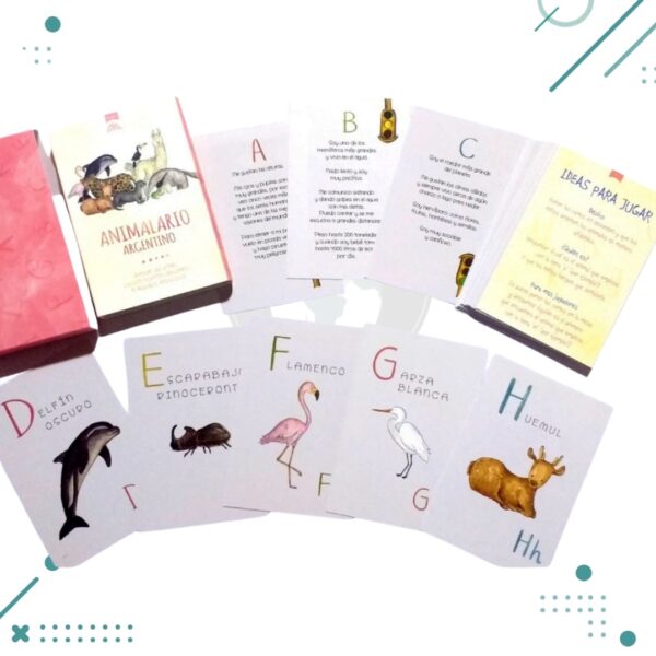 Animalario Argentino Juegos De Mesa Abecedario, Juego, Niños