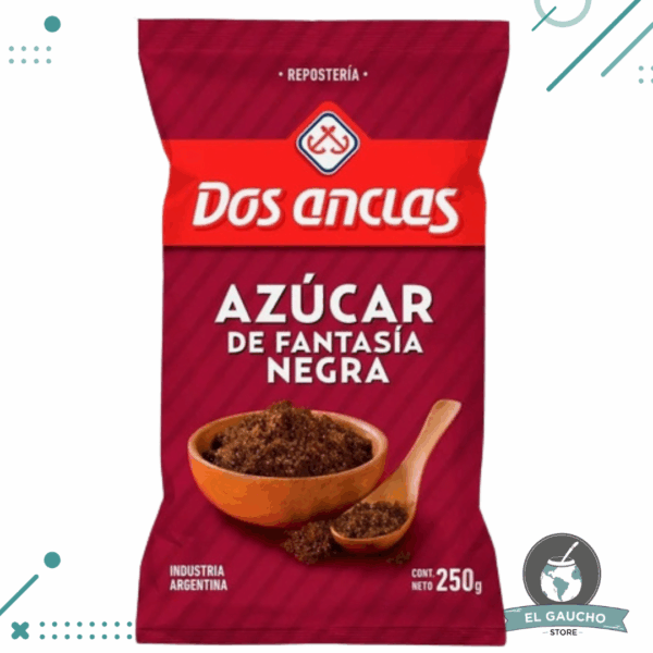 Azucar de Fantasia Negra Dos Anclas (250gr)