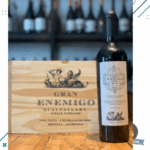 Vino El Gran Enemigo, GUALTALLARY (2019 Premiado 100 Puntos) 750ml x 6 Unidades + CAJA MADERA - Imagen 2