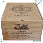 Vino El Gran Enemigo, GUALTALLARY (2019 Premiado 100 Puntos) 750ml x 6 Unidades + CAJA MADERA - Imagen 3