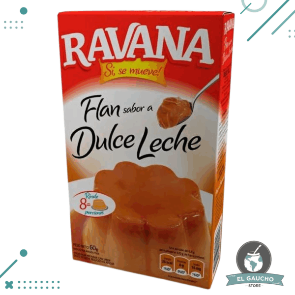 Flan Ravana Dulce de Leche 60gr