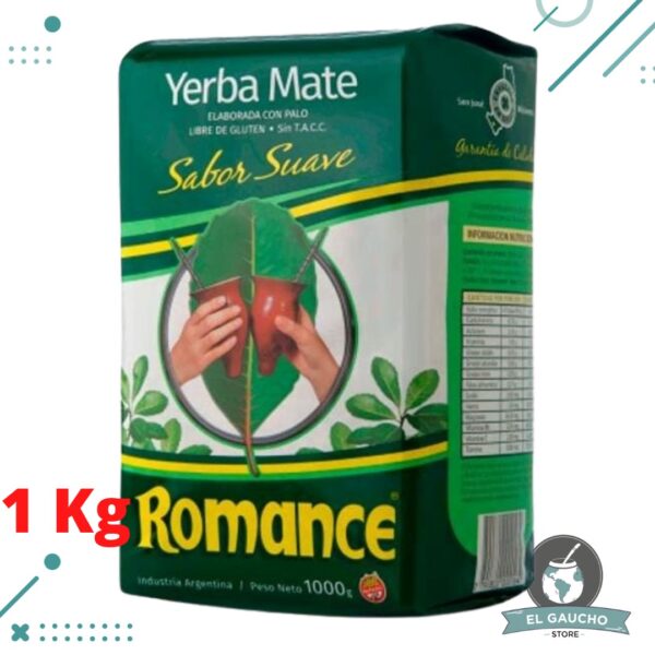 Yerba Mate Romance, Suave (1000gr)