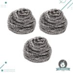 Virulana Esponja de Acero Multiuso (Pack 3 Unidades) - Imagen 2