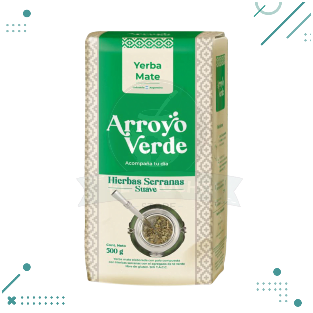 yerba-5.png Yerba Arroyo Verde Hierbas Serranas Suave 500gr - Imagen 1