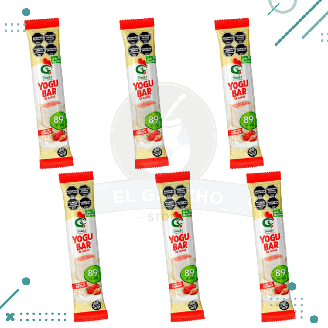 yogubar-1.png Yogubar Oblea Arroz Gallo 20gr pack x6 unidades (120gr) - Imagen 1