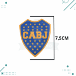 Parche Autoadhesivo Escudo Boca Juniors (7.5cm) - Imagen 2