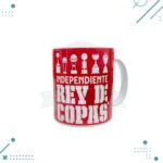 Taza Ceramica Independiente, Escudo y Rey De Copas - Imagen 3