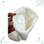 Gorro Lana Independiente, Color Blanco con Escudo Bordado (CAI) - Imagen 3