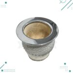 Mate Calabaza Tejido en Tiento, Color Beige (10cm Aprox.) - Imagen 2