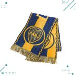 Bufanda 3 hilos Boca juniors "MAS QUE UN SENTIMIENTO" 1.45x21cm - Imagen 3