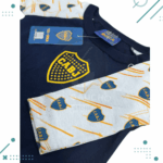 Pijama enterito bebe BOCA (talle 2) - Imagen 2