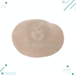 Boina Vasca De Pana vuelo 35cm Gaucho COLOR BEIGE - Imagen 2