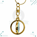 Llavero Giratorio RACING Dorado - Imagen 4