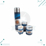 Set Matero Estampado Argentina (Canasta matera, yerbera, azucarera y mate) - Imagen 2