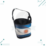 Set Matero Estampado Argentina (Canasta matera, yerbera, azucarera y mate) - Imagen 4