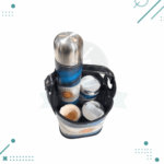 Set Matero Estampado Argentina (Canasta matera, yerbera, azucarera y mate) - Imagen 5