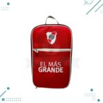 Bolso Botinero River Plate - El Mas Grande Rojo Y Negro - Imagen 3