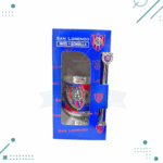 Mate De Madera Recubierto En Aluminio + Caja Y Bombilla Con Dije De Regalo (CASLA)