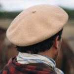 Boina Vasca De Pana Vuelo 35cm Gaucho COLOR BEIGE - Imagen 2