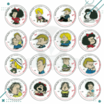 Monedas De Chocolate Felfort Jack Mafalda 60 X 5gr (300gr) - Imagen 3