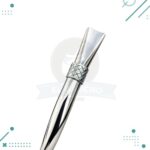 Bombillon de Alpaca, Con Guarda Estribo plano (17cm) - Imagen 4