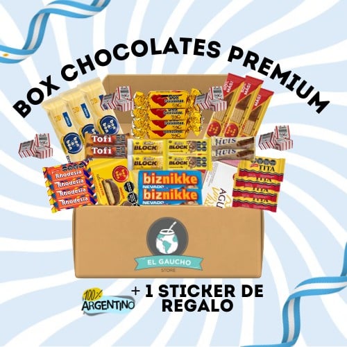 BOX NOSTALGICO (11) Box Combo Chocolates Premium + Sticker de Regalo - Imagen 1