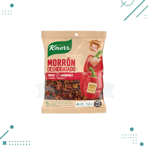 Diseño sin título - 2025-08-20T115436.485 Knorr Vegetales Deshidratados, MORRON 75g - Imagen 1
