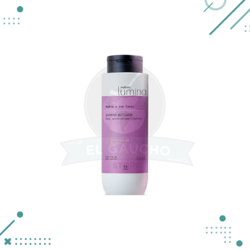 Diseño sin título (1) Shampoo Matizador Lumina Natura 300ml - Imagen 1