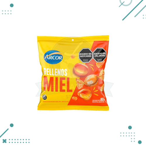 Diseño sin título (2) Caramelos Arcor Miel 80 Grs - Imagen 1