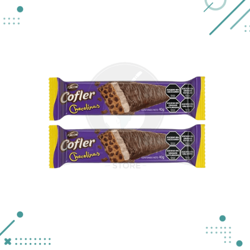 Diseño sin título - 2025-09-09T151842.220 Barra Cofler Chocolinas x40g (Pack x2un) (80g) - Imagen 1
