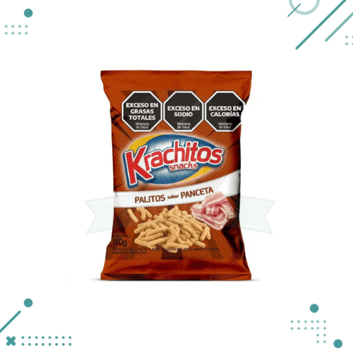 Diseño sin título - 2025-09-10T121319.483 Palitos Krachitos, Sabor Panceta x110g - Imagen 1
