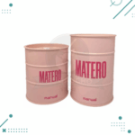 Latas MATERO Yerbera-Azucarera Color ROSA