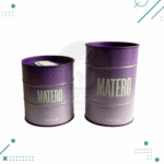 Latas MATERO Yerbera-Azucarera Color Violeta En Degrade - Imagen 3