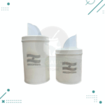 Set 3 Piezas (Latas Yerbera y Azucarera + Mate De Madera) Color Blanco Diseño Argentina - Imagen 4