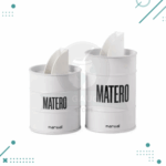 Latas MATERO Yerbera-Azucarera Color Blanco