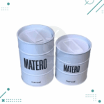 Latas MATERO Yerbera-Azucarera Color Blanco - Imagen 4