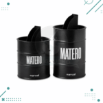 Latas MATERO Yerbera-Azucarera Color Negro