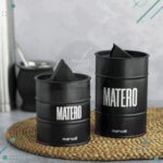 Latas MATERO Yerbera-Azucarera Color Negro - Imagen 3