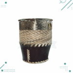 Mate Calabaza Imperial Tejido en Tiento, Color Marron - Imagen 3