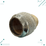 Mate Calabaza Torpedo Cincelado Tejido En Tiento Color Beige - Imagen 4