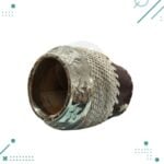 Mate Calabaza Torpedo Cincelado, Tejido En Tiento, Color Marron - Imagen 4