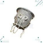 Mate Camionero Forrado Con Pie Trenzado Lonja Liso Aluminio Calabaza - Imagen 2