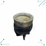 Mate Imperial Cincelado Cuero Tallado Color Negro - Imagen 7