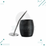 Mate Urbano Plastico + Bombilla Incluida Con Saca Yerba, Color NEGRO