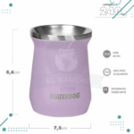 Mate De Acero Inoxidable WATERDOG 240ML Color Lila - Imagen 3