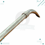 Bombillon de Alpaca, Con Guarda Plateada (18cm) - Imagen 5