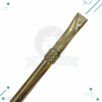 Bombillon de Alpaca, Con Guarda Plateada (18cm) - Imagen 2