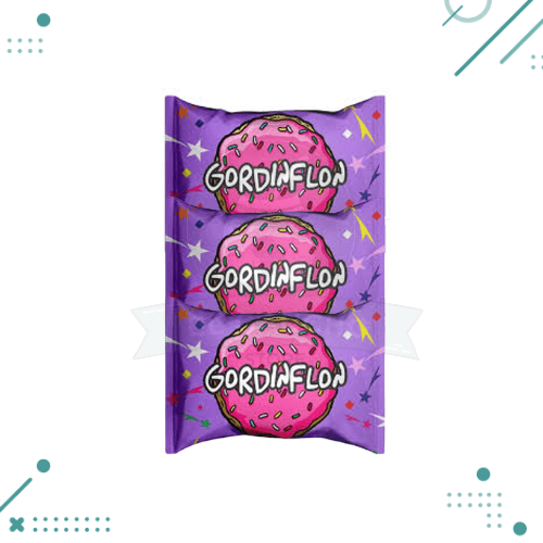 Diseño sin título - 2025-09-17T131326.915 Alfajor Gordinflon Negro x85g (Pack x3un) (255g) - Imagen 1