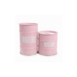 Latas MATERO Yerbera-Azucarera Color ROSA
