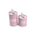 Latas MATERO Yerbera-Azucarera Color ROSA - Imagen 3